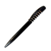 Ручка гелевая автоматическая New Spring Metal черная