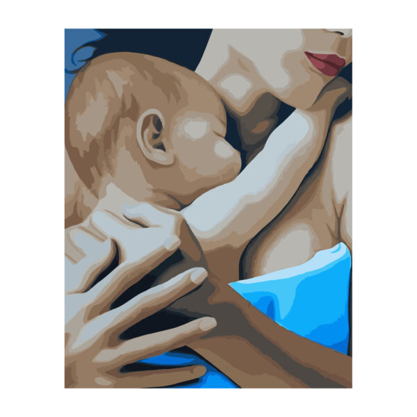 Картина для росписи по номерам «Материнство», 40х50см