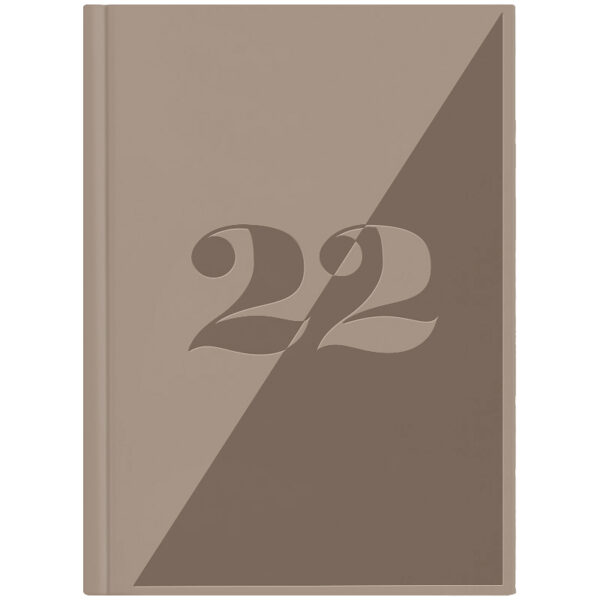 Ежедневник датированный BRUNNEN 2022 СТАНДАРТ TORINO TREND, светло-коричневый