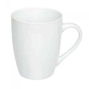 Чашка керамическая “Квин” 350мл, белая
