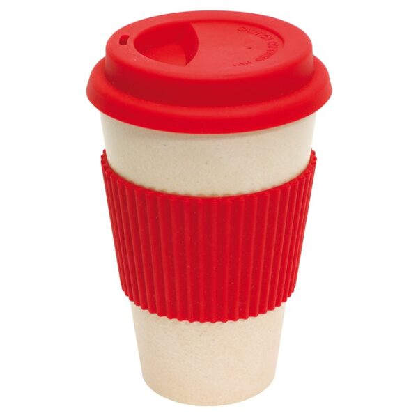Термокружка для кофе GEO CUP 400 мл, красная