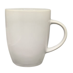 Чашка керамическая Camellia 330 мл, глянцевая, белая