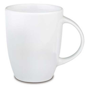 Чашка керамическая ELITE 250 мл, белая