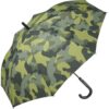 Зонт трость автомат FARE Camouflage диаметр 105 см, комби оливковый