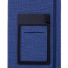 Блокнот деловой COMFORT, А5, 96л., твердая обложка из кожзама, клетка,синий