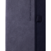 Блокнот деловой PLANET, А5, 96л., твердая обложка из кожзама, точка, серый