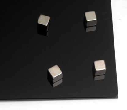Усиленные магниты для стеклянных досок, 6шт, в форме куба